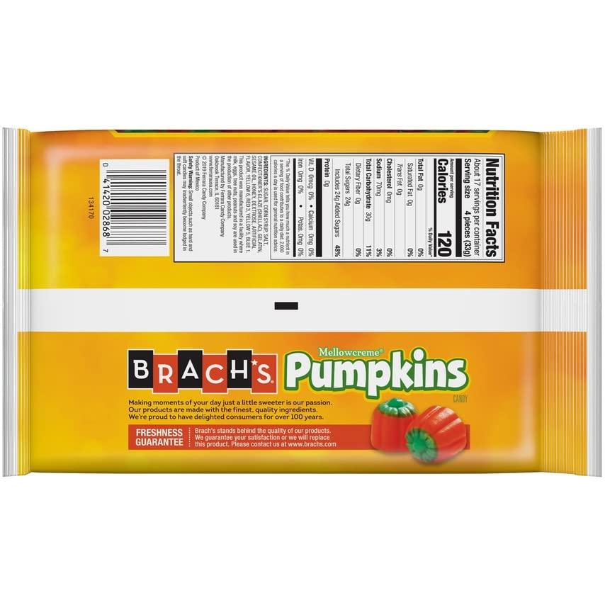 Mellowcreme Halloween Pumpkins Candy - 20-oz. Bag