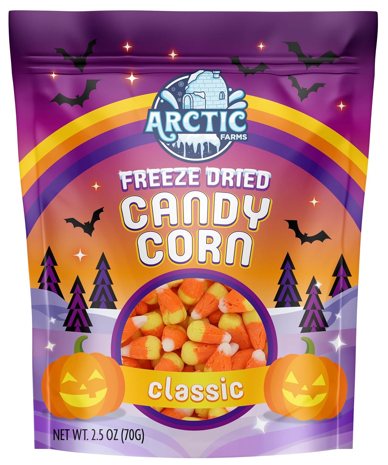 Arctic Farms Freeze Dried Candy Corn (Classic, 2.5oz)