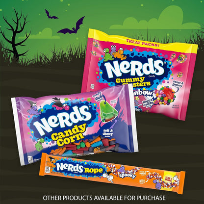 Nerds Halloween Candy Corn, Rainbow Shelled Candy Corn, 8 Oz Bag