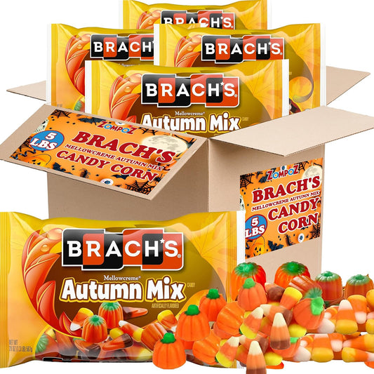 Halloween Candy Corn and Pumpkin Candy