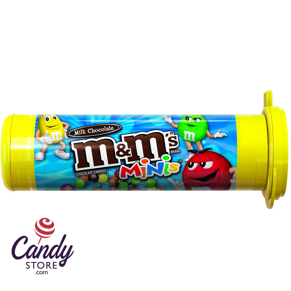 M&M's Mini Tubes Milk Chocolate - 24ct CandyStore.com