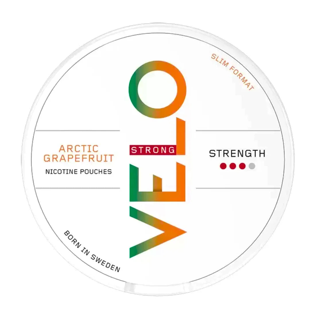 Arctic Grapefruit 10mg Strong Slim Nicotine Pouches By VELO