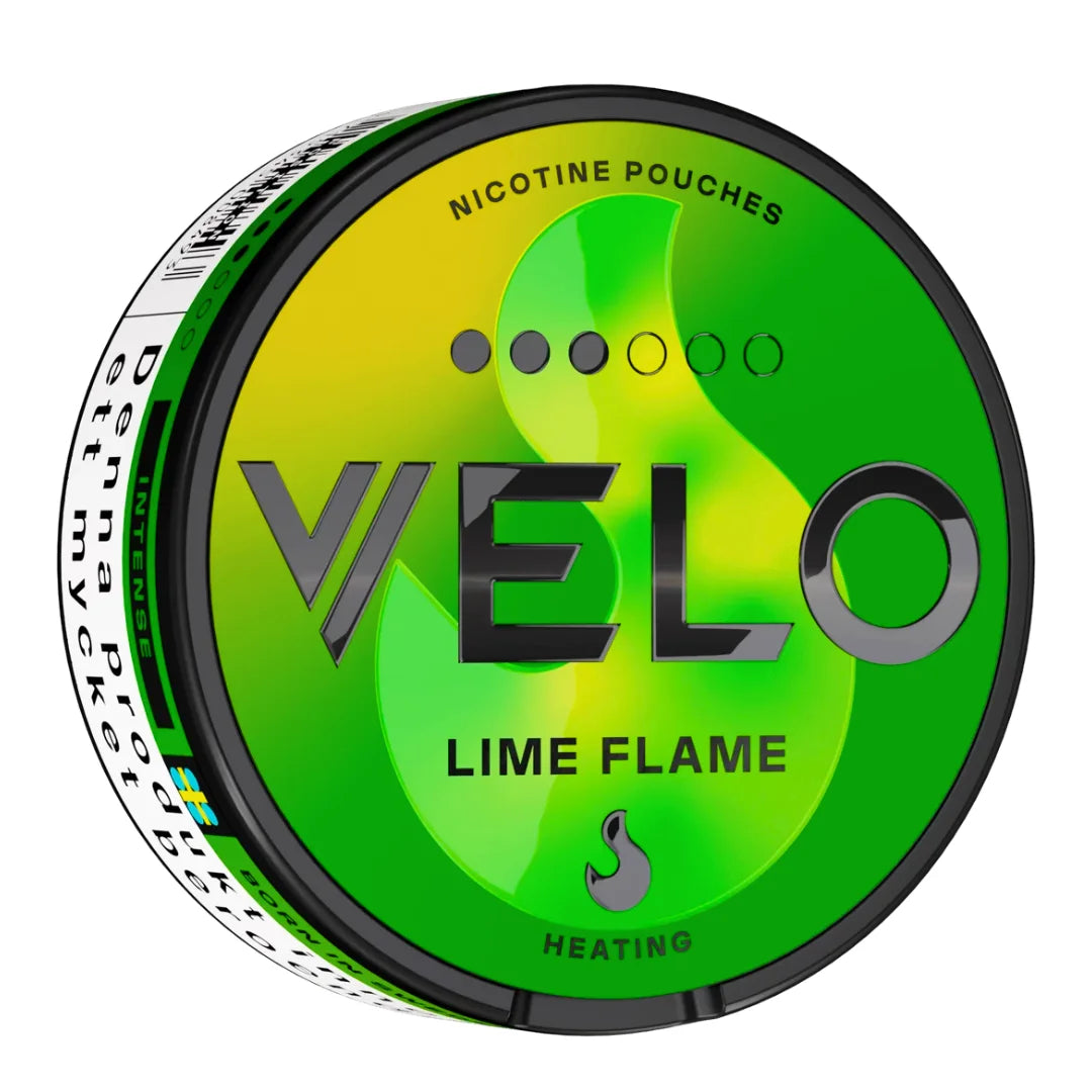 Lime Flame Intense Slim 8mg Nicotine Pouches By VELO