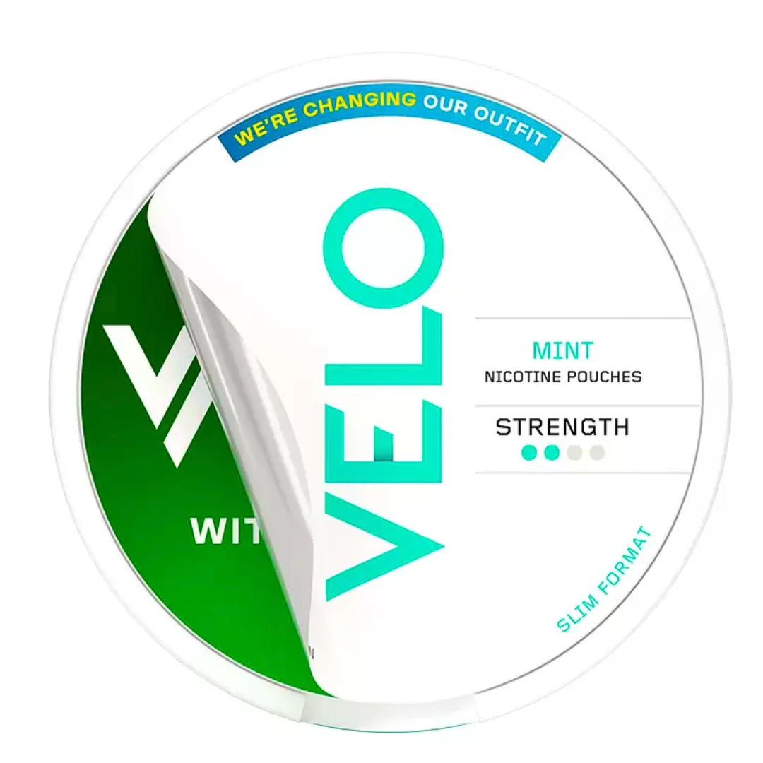 VELO WITTY SPEARMINT SLIM NICOTINE POUCHES- 6MG