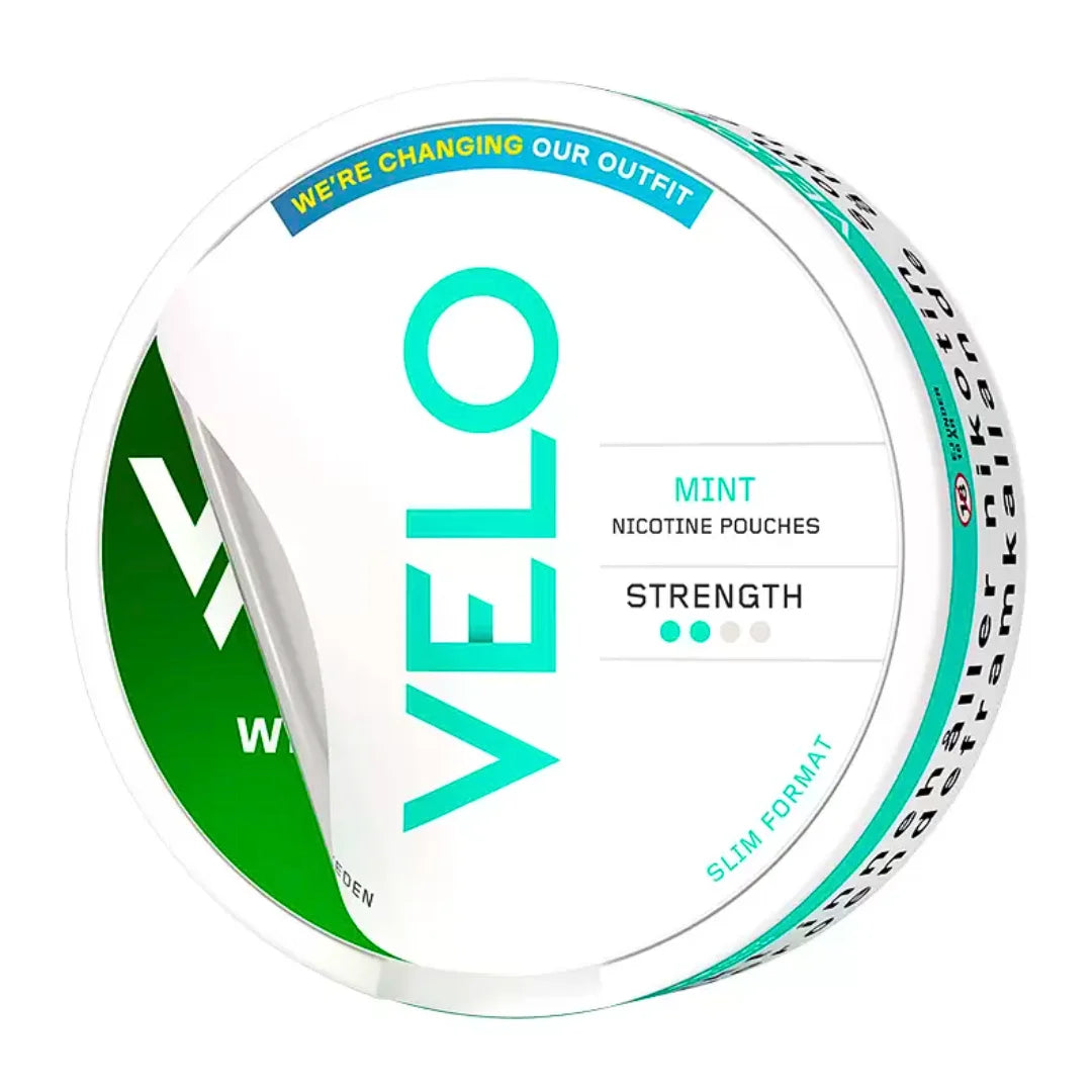 VELO WITTY SPEARMINT SLIM NICOTINE POUCHES- 6MG