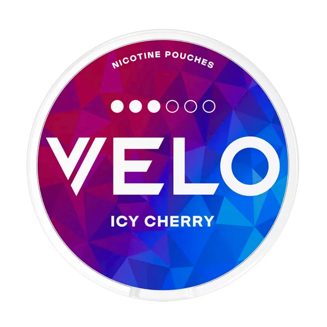 VELO Icy Cherry Slim Nicotine Pouches