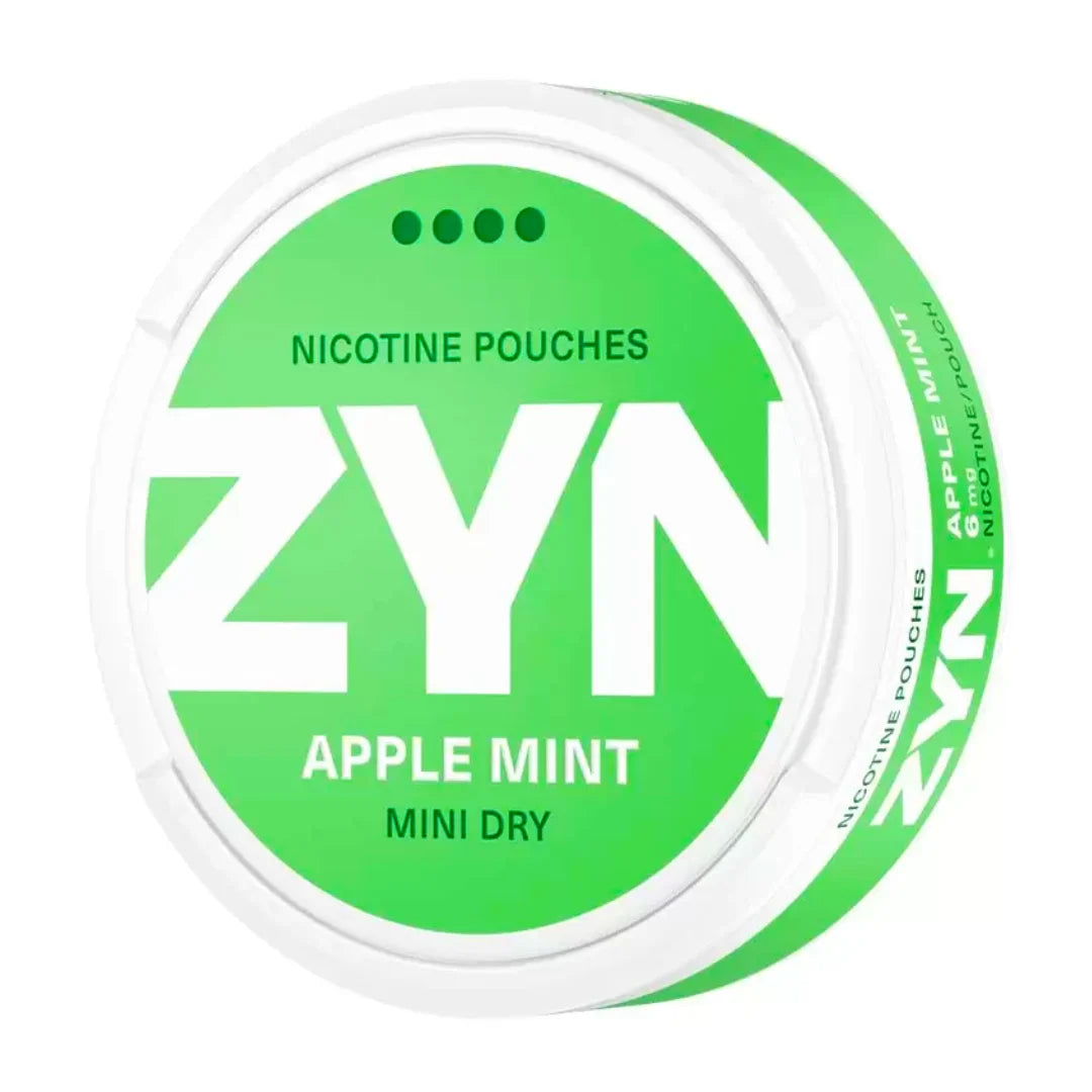 ZYN Mini Dry Apple Mint 6mg Nicotine Pouches