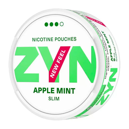 ZYN Slim Apple Mint 9mg Nicotine Pouches