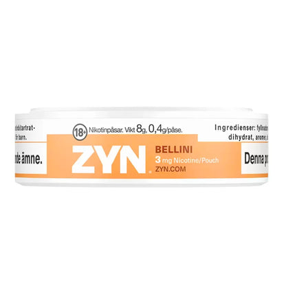 ZYN Mini Dry Bellini 3mg Nicotine Pouches