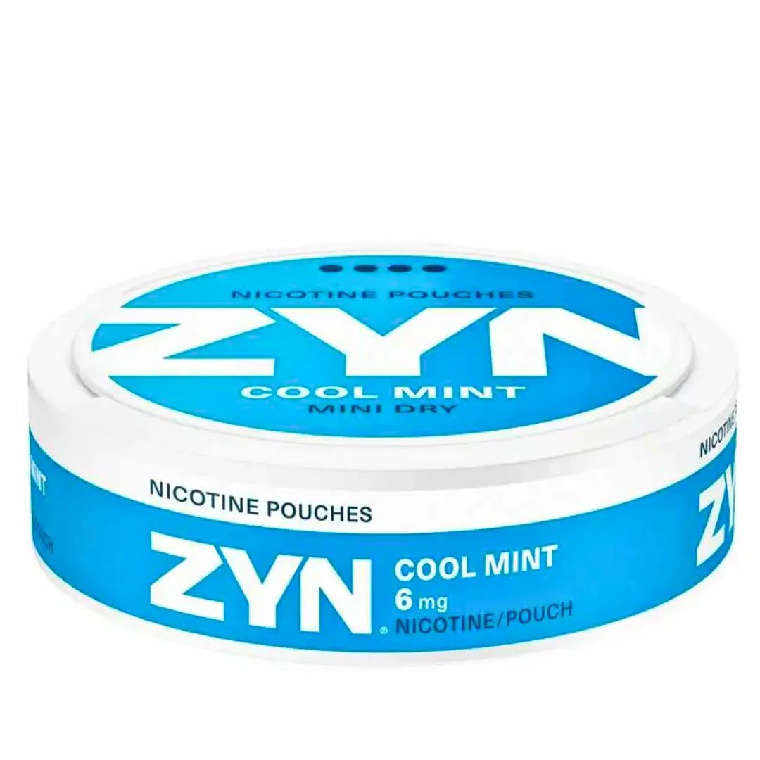 ZYN Cool Mint Dry Mini 6mg Strong Nicotine Pouches