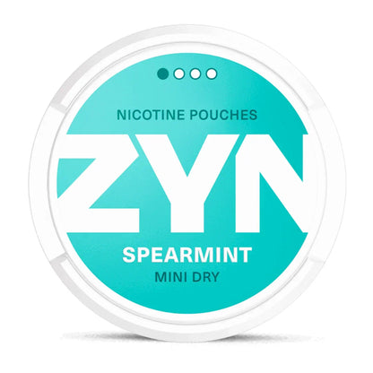 ZYN Mini Dry Spearmint 1,5 mg Nicotine Pouches